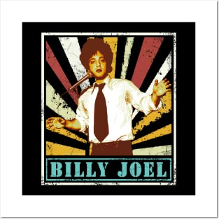 Billy Joel /  / / Retro Style Posters and Art